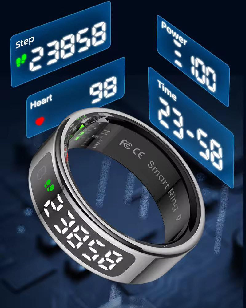 RingM8 Pro™ – Screen Control Health & Fitness Smart Ring