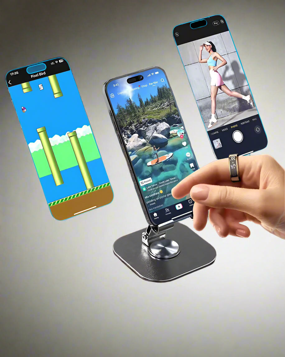 RingM8 Pro™ – Screen Control Health & Fitness Smart Ring