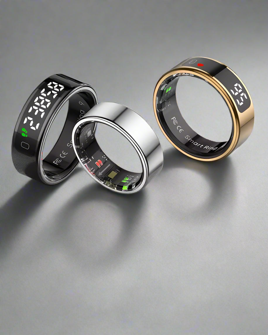 RingM8 Pro™ – Screen Control Health & Fitness Smart Ring
